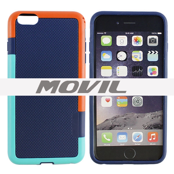 NP-1851 PC TPU funda para iPhone  6-2